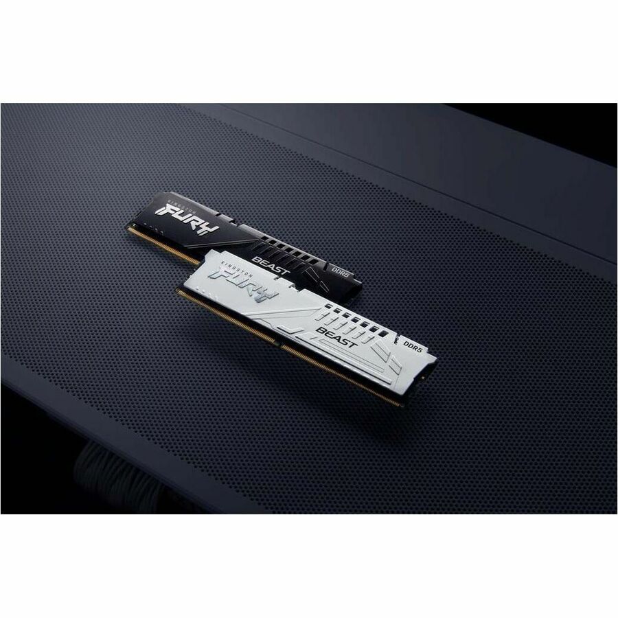 Kingston 32 Go (2 x 16 Go) DDR5 6 800 MT/s CL34 FURY Beast Noir XMP KF568C34BBK2-32