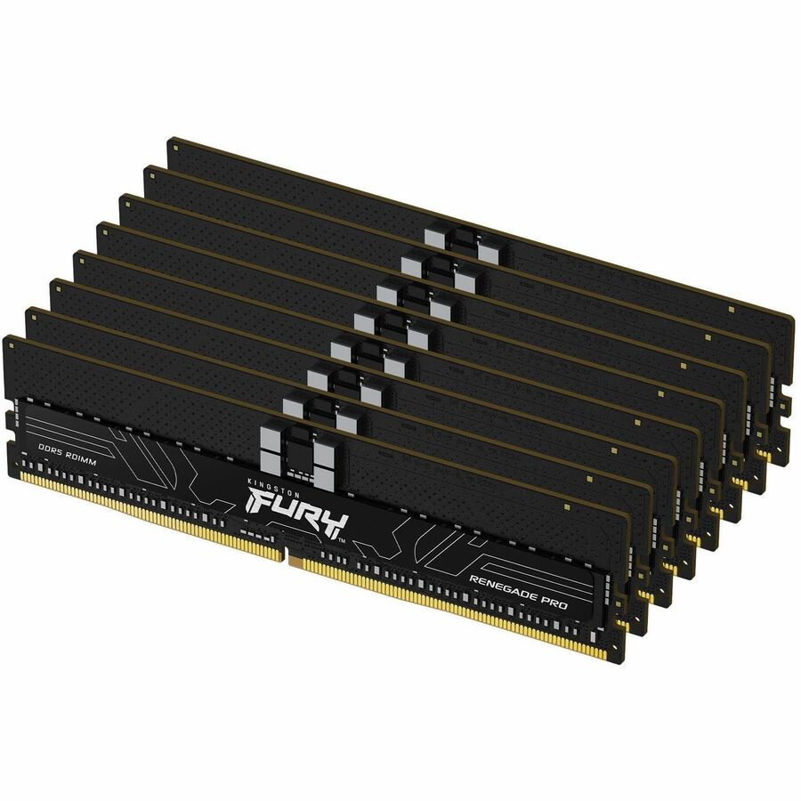 Kit de mémoire Kingston FURY Renegade Pro 128 Go (8 x 16 Go) DDR5 SDRAM KF564R32RBK8-128