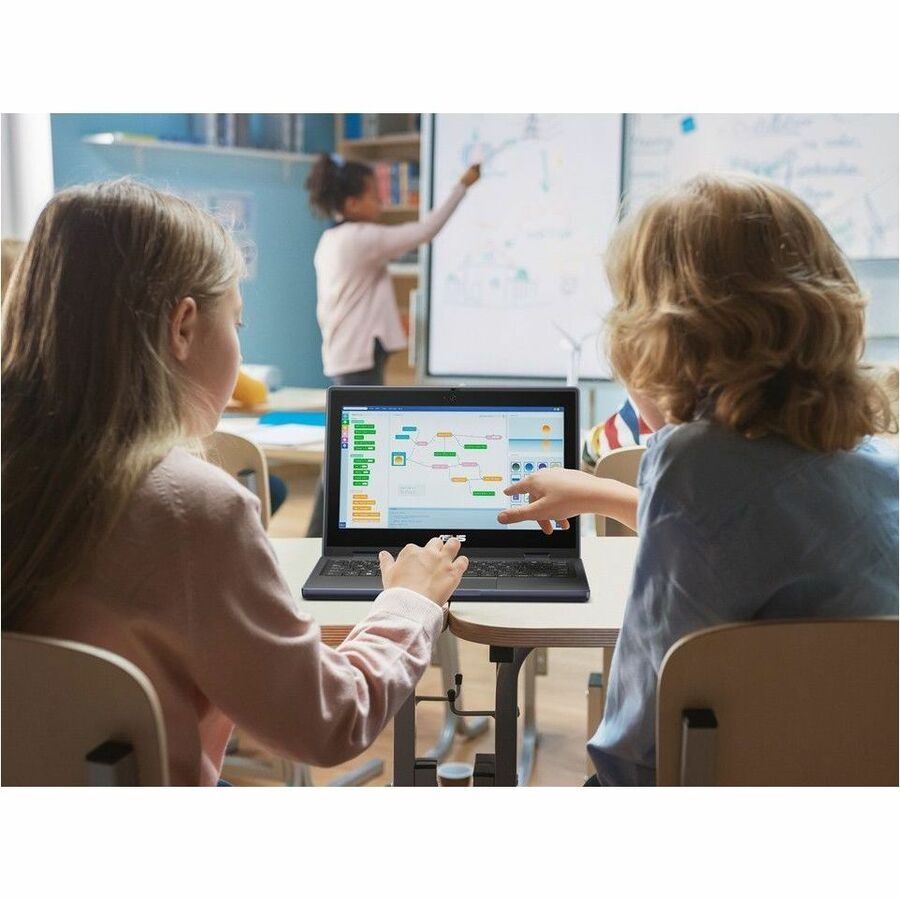 Asus BR1402F BR1402FGA-EN21T-CA Ordinateur portable 2 en 1 convertible et robuste avec écran tactile 14 pouces - Full HD - Intel N-Series N200 - 8 Go - Gris minéral BR1402FGA-EN21T-CA