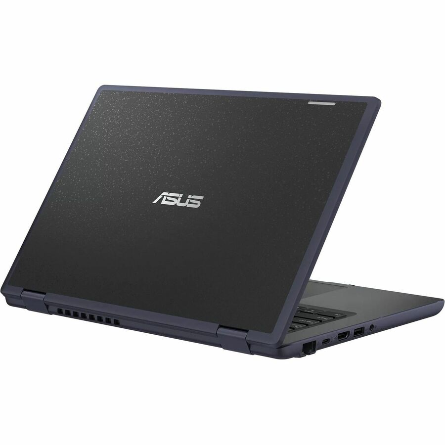 Asus BR1402F BR1402FGA-EN21T-CA Ordinateur portable 2 en 1 convertible et robuste avec écran tactile 14 pouces - Full HD - Intel N-Series N200 - 8 Go - Gris minéral BR1402FGA-EN21T-CA