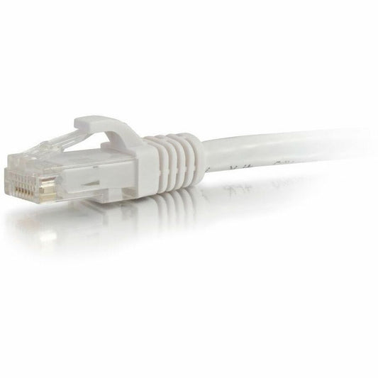 Câble de raccordement réseau Ethernet Cat6a sans accroc non blindé (UTP) C2G de 1,2 m (4 pi) - Blanc CG50763