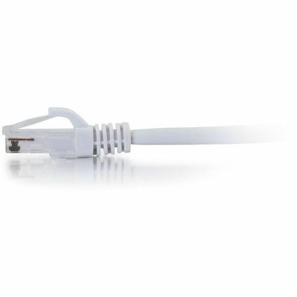 Câble de raccordement réseau Ethernet Cat6a sans accroc non blindé (UTP) C2G de 1,2 m (4 pi) - Blanc CG50763