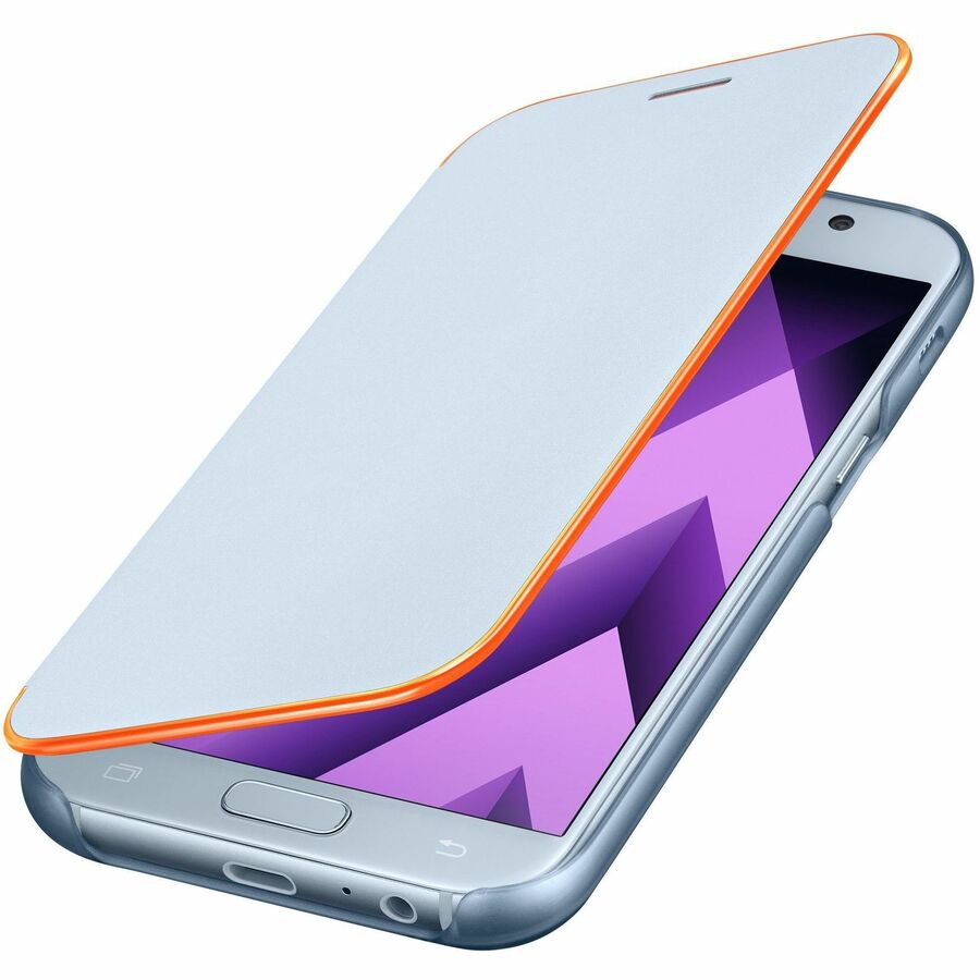Samsung EF-FA520 Carrying Case (Flip) Samsung Galaxy A5 Smartphone - Blue EF-FA520PLEGCA