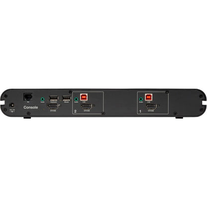Commutateur KVM sécurisé universel Belkin de 2e génération, 2 ports à tête unique sans CAC F1DN102KVM-UNN4