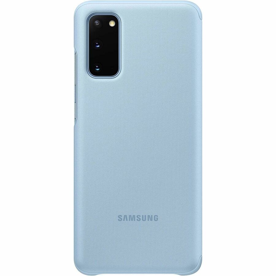 Étui de transport Samsung Smart Clear View pour smartphone Samsung Galaxy S20 5G - Bleu EF-ZG980CLEGCA