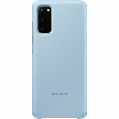 Étui de transport Samsung Smart Clear View pour smartphone Samsung Galaxy S20 5G - Bleu EF-ZG980CLEGCA