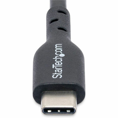 StarTech.com 10ft (3m) USB-C Charging Cable, USB 2.0 Type-C Laptop Charger Cord, 60W Power Delivery, TPE Jacket, Data Transfer Cable USB2CC10FBKE