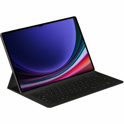 Samsung Keyboard/Cover Case (Book Fold) Samsung Galaxy Tab S9 Ultra Tablet, Stylus - Black EF-DX910BBEGCA
