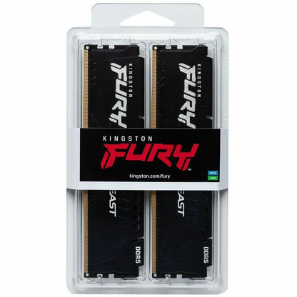Kit de mémoire Kingston FURY Beast 32 Go (2 x 16 Go) DDR5 SDRAM KF564C32BBK2-32