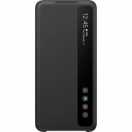 Étui de transport Samsung Smart Clear View (rabat) pour smartphone Samsung Galaxy S20 5G - Noir EF-ZG980CBEGCA