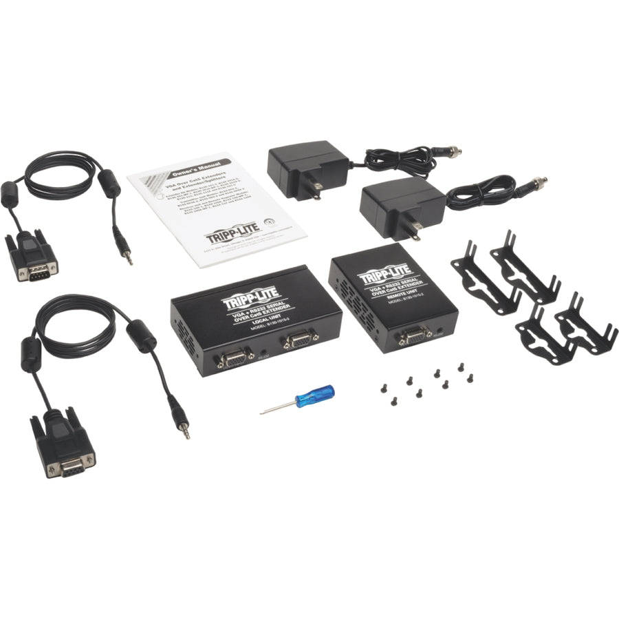 Tripp Lite par Eaton VGA + RS232 série sur Cat5 Extender B130-101S-2