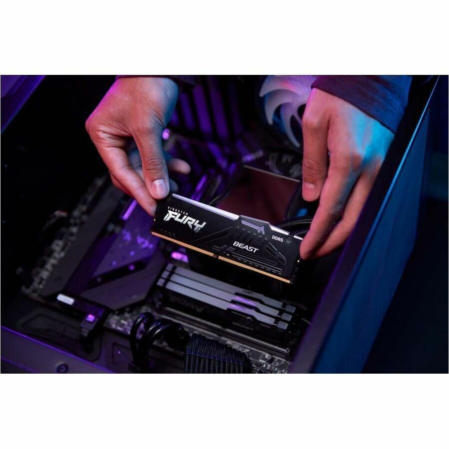 Kit de mémoire Kingston FURY Beast 16 Go (2 x 8 Go) DDR5 SDRAM KF560C30BBAK2-16