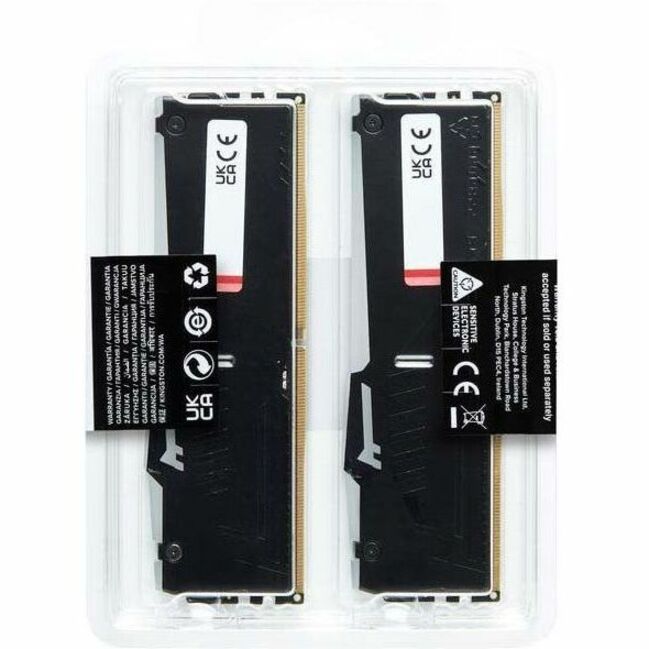 Kit de mémoire Kingston FURY Beast 16 Go (2 x 8 Go) DDR5 SDRAM KF560C30BBAK2-16