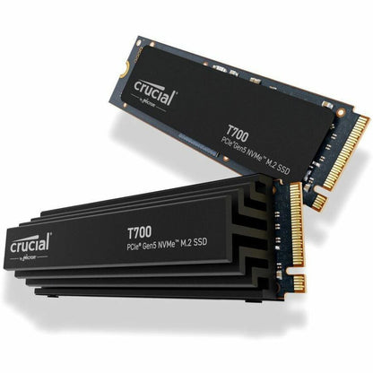 Disque SSD Crucial T700 CT4000T700SSD5 4 To - M.2 2280 interne - PCI Express NVMe (PCI Express NVMe 5.0 x4) CT4000T700SSD5