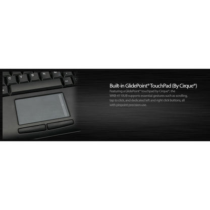 Mini clavier tactile sans fil Adesso WKB-4110UB
