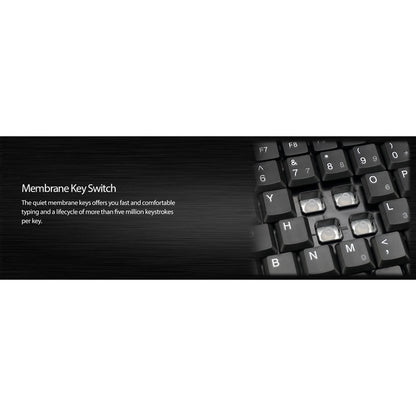Mini clavier tactile sans fil Adesso WKB-4110UB