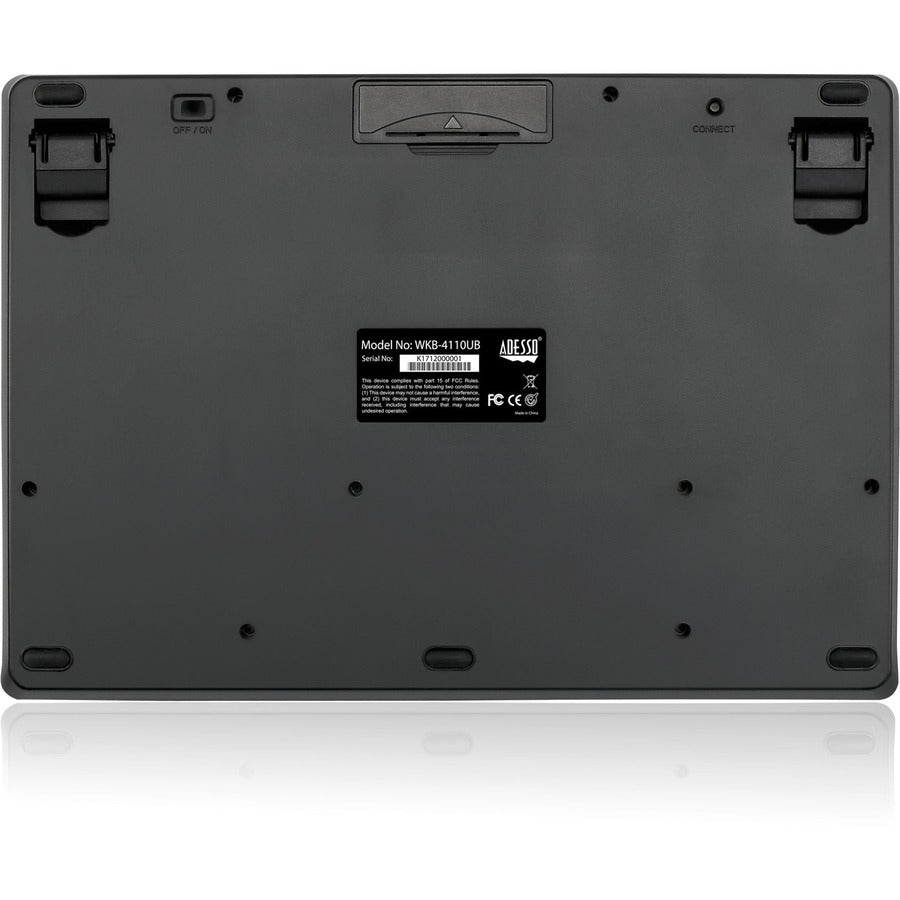 Mini clavier tactile sans fil Adesso WKB-4110UB