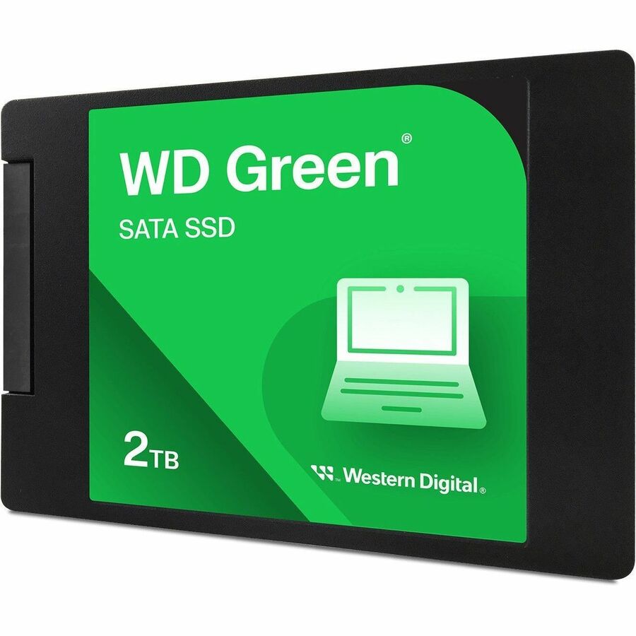 Disque SSD WD Green WDS200T2G0A-00CMW0 2 To - 2,5" interne - SATA (SATA/600) WDS200T2G0A-00CMW0