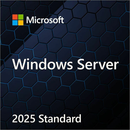 Microsoft Windows Server 2025 Standard Edition 64 bits - Licence - 16 cœurs EP2-25187