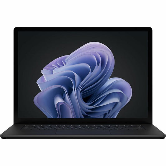 Ordinateur portable Microsoft Surface Laptop 6 15" à écran tactile - Intel - Clavier anglais - Noir L0F-00001