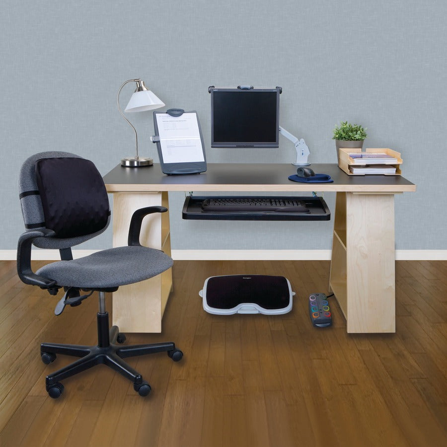 Tiroir à clavier confortable sous le bureau Kensington K6000 avec système Smartfit K60004US