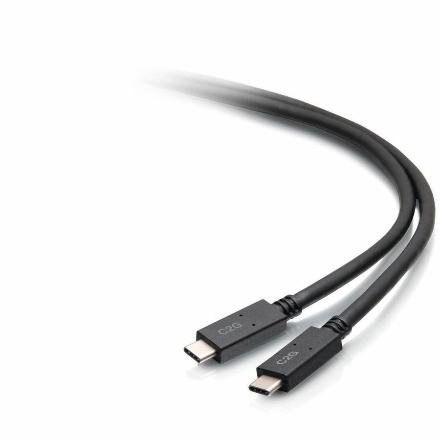 Câble USB-C® mâle vers USB-C mâle C2G de 1,8 m (20 V, 5 A) - USB 3.2 Gen 1 (5 Gbit/s) C2G28882