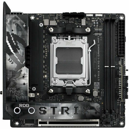 Carte mère de bureau gaming Asus ROG Strix X870-I GAMING WIFI - Chipset AMD X870 - Socket AM5 - Mini ITX ROGSTRIXX870IGAMINGWIFI