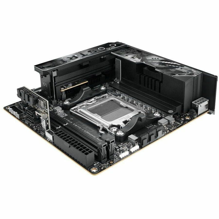 Carte mère de bureau gaming Asus ROG Strix X870-I GAMING WIFI - Chipset AMD X870 - Socket AM5 - Mini ITX ROGSTRIXX870IGAMINGWIFI