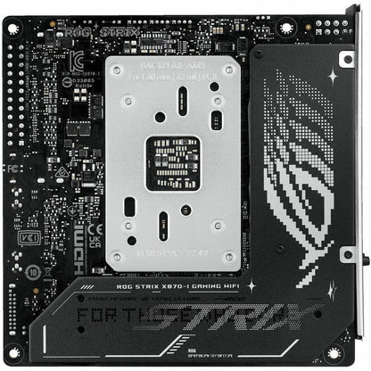 Carte mère de bureau gaming Asus ROG Strix X870-I GAMING WIFI - Chipset AMD X870 - Socket AM5 - Mini ITX ROGSTRIXX870IGAMINGWIFI