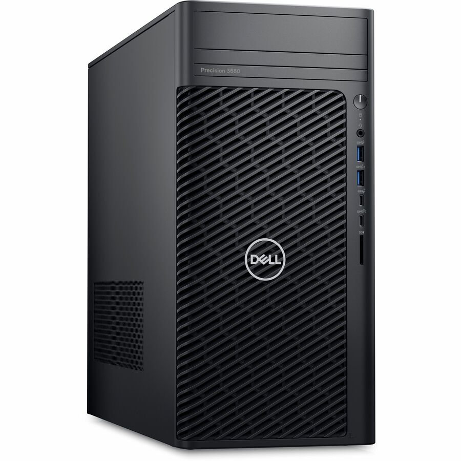Station de travail Dell Precision 3000 3680 - Intel Core i5 14e génération i5-14500 - Technologie vPro - 16 Go - SSD 512 Go - Tour - Noir VMWDH