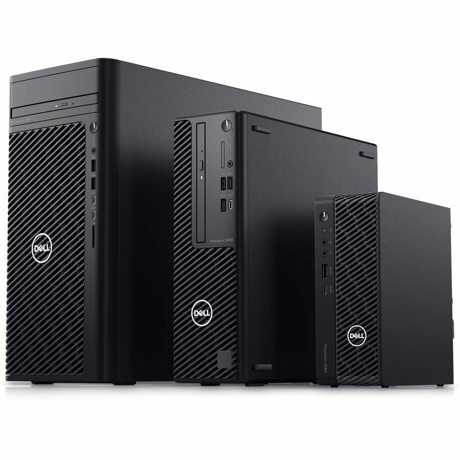 Station de travail Dell Precision 3000 3460 - Intel Core i5 14e génération i5-14600 - Technologie vPro - 16 Go - SSD 512 Go - Petit format 395KN