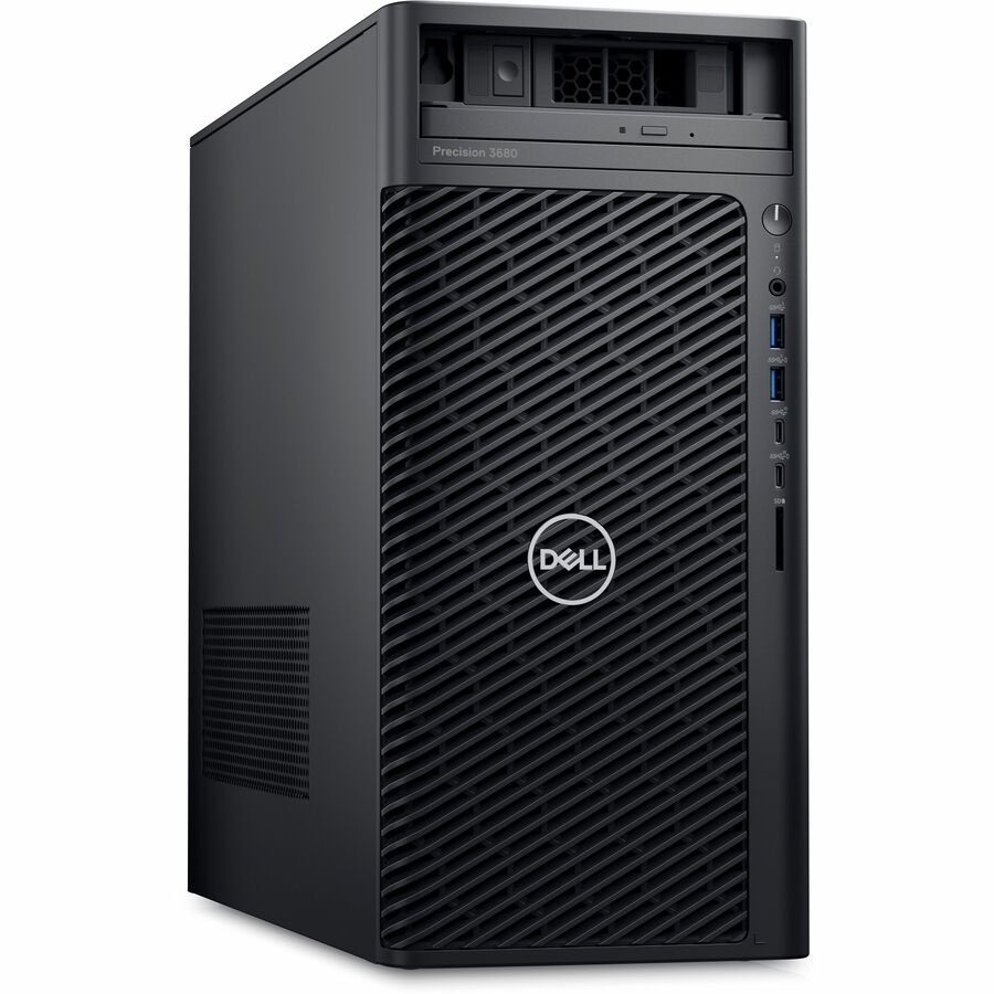 Station de travail Dell Precision 3000 3680 - Intel Core i5 14e génération i5-14500 - Technologie vPro - 16 Go - SSD 512 Go - Tour - Noir VMWDH
