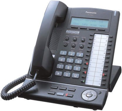 Téléphone Panasonic KX-T7630 - Noir (Remis à neuf)