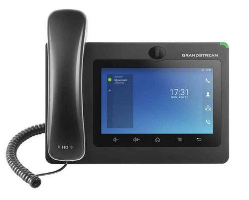 Téléphone IP Grandstream GXV3370 - Avec fil - Avec fil/sans fil - Bluetooth, Wi-Fi - Bureau, montage mural GXV3370