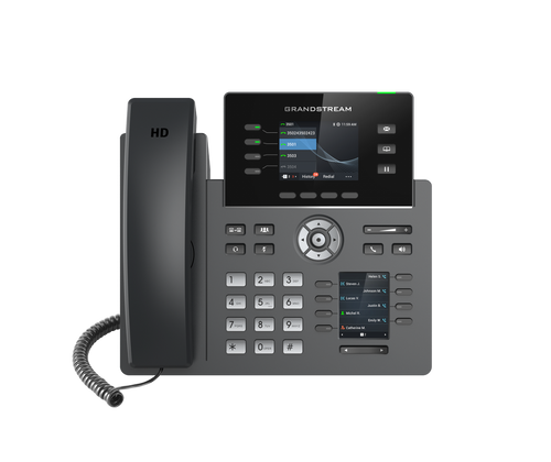 Téléphone IP Grandstream - Filaire - Filaire/Sans Fil - Wi-Fi, Bluetooth - Bureau GRP2614
