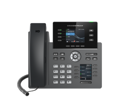 Téléphone IP Grandstream - Filaire - Filaire/Sans Fil - Wi-Fi, Bluetooth - Bureau GRP2614
