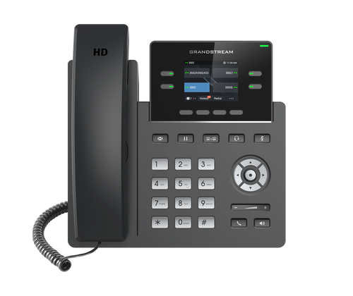 Téléphone IP Grandstream GRP2612 - Filaire - Filaire - Montage mural, Bureau GRP2612