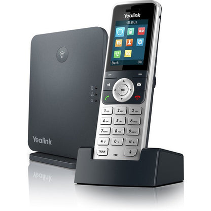 Téléphone IP Yealink W53P - Sans fil - Filaire - DECT - Montage mural, Bureau - Argent albâtre, Gris classique W53P