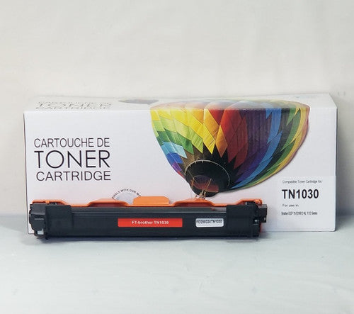 Compatible Brother TN1030 Toner Cartridge - Black - Balloon Brand