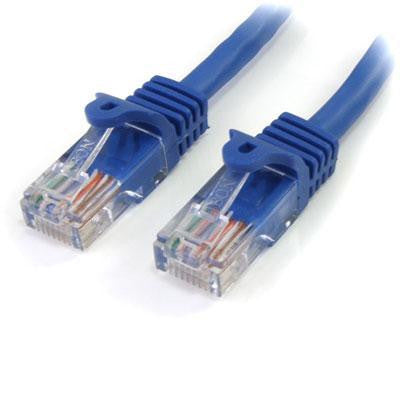 StarTech.com Câble patch UTP Cat5e anti-accroc bleu de 7,6 m RJ45PATCH25