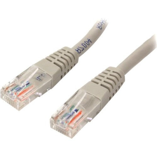 Câble patch UTP Cat5e moulé gris StarTech.com de 6 m M45PATCH20GR