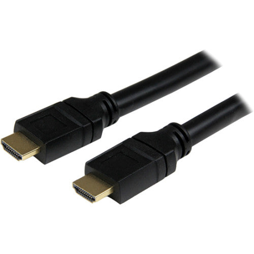 Câble HDMI plénum mural de 7,6 m StarTech.com, cordon HDMI long haute vitesse 4K avec Ethernet, 4K 30 Hz UHD, 10,2 Gbit/s, câble d'affichage HDMI 1.4 HDPMM25