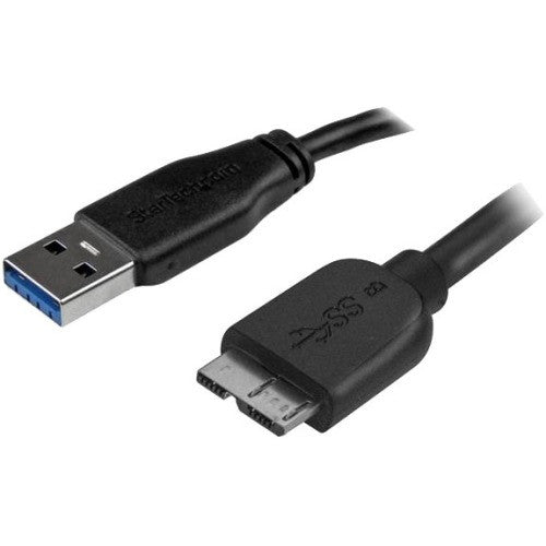 Câble USB 3.0 A vers Micro B Slim SuperSpeed ​​de 0,5 m (20 po) de StarTech.com - M/M USB3AUB50CMS