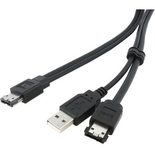 Câble eSATA et USB A vers alimentation eSATA de 0,9 m de StarTech.com - M/M ESATAUSBMM3