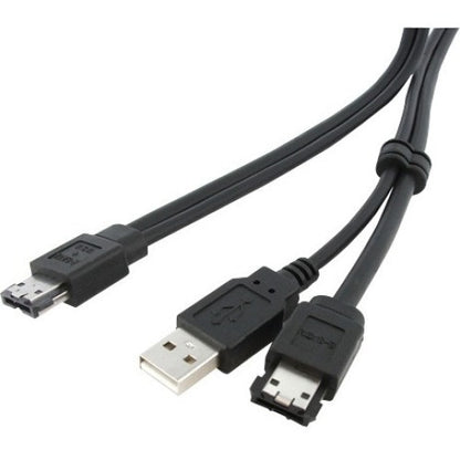 Câble eSATA et USB A vers alimentation eSATA de 0,9 m de StarTech.com - M/M ESATAUSBMM3