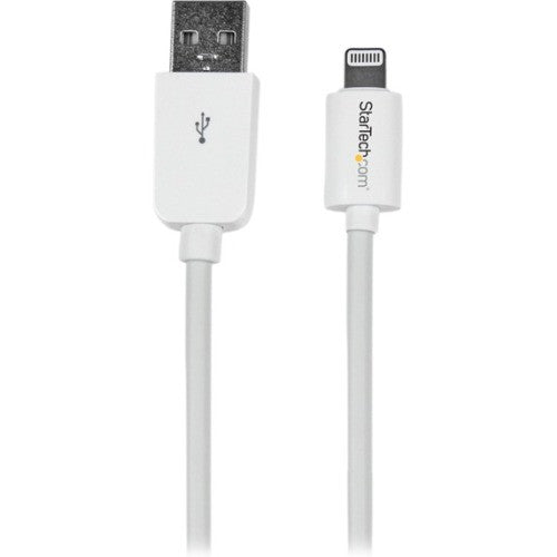 Câble court de 15 cm (6 po) avec connecteur Lightning Apple à 8 broches vers USB pour iPhone / iPod / iPad USBLT15CMW de StarTech.com