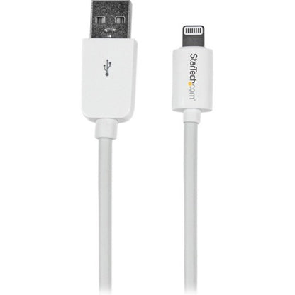 Câble court de 15 cm (6 po) avec connecteur Lightning Apple à 8 broches vers USB pour iPhone / iPod / iPad USBLT15CMW de StarTech.com
