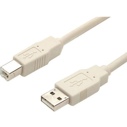 Câble USB 2.0 A vers B beige StarTech.com de 0,9 m - M/M USBFAB_3