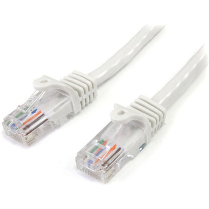 Câble patch UTP Cat5e anti-accroc StarTech.com de 3 m, blanc, 45PATCH10WH