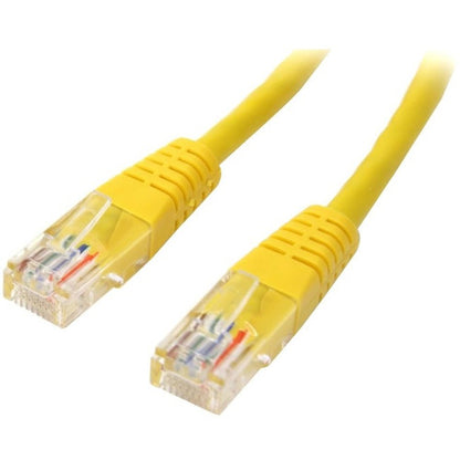 Câble patch UTP Cat5e moulé jaune StarTech.com de 0,9 m M45PATCH3YL